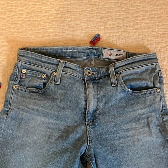 AG light wash skinny jeans 27 - Picture 2 of 8